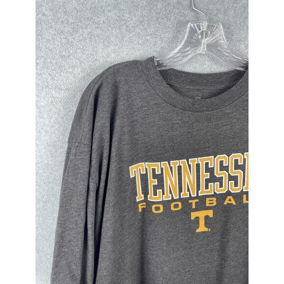 Fanatics Tennessee Football Shirt Men's XLT Gray Short Sleeve NCAA College Tee - Picture 2 of 8